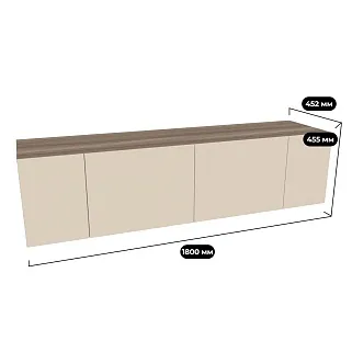 Антресоль над тумбой ТВ L346.44