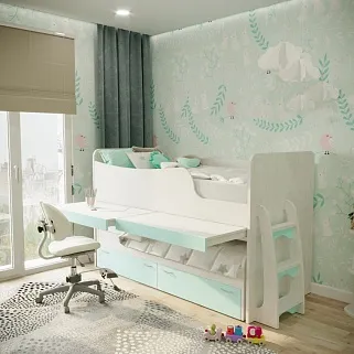 Кровать выдвижная P903, 90x200