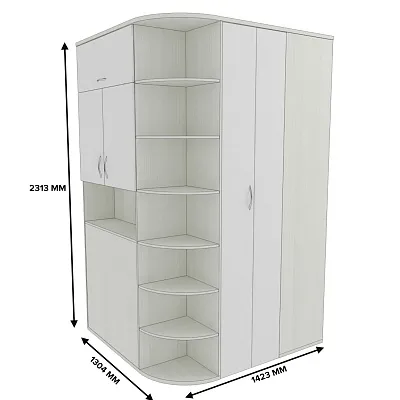 Шкаф — гардеробная P205 L/R