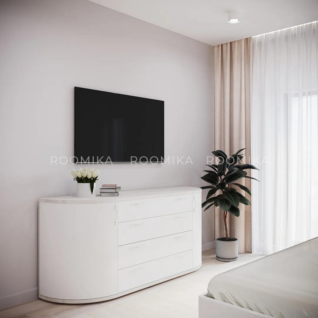 Комод радиусный на 1600 мм P746