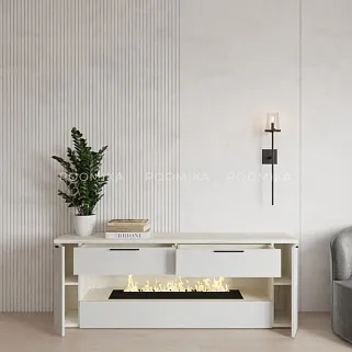 Тумба ТВ напольная с электрокамином L551.350