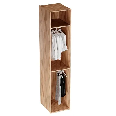 Шкаф 1 дверный широкий L221.60-1