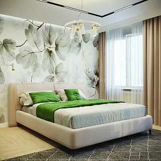 Кровать двуспальная мягкая STANLEY, 160x200