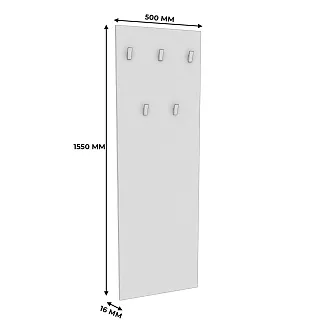 Панель узкая с крючками L-176.1