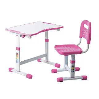 Комплект парта + стул трансформеры Sole II Pink FUNDESK