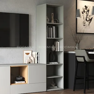 Шкаф со стеклянным фасадом R224