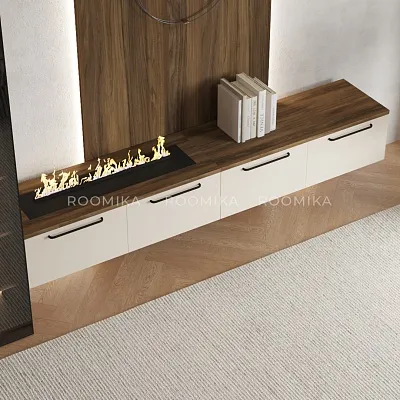 Lazio гостиная с электрокамином 27