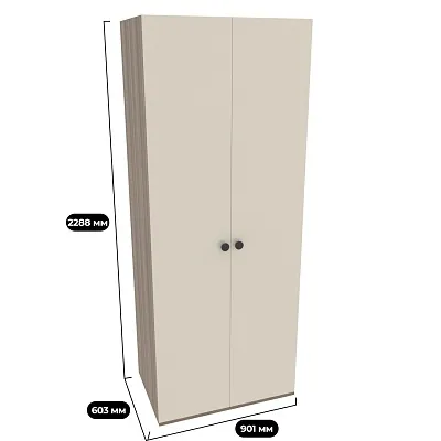 Шкаф 2 дверный P210.60