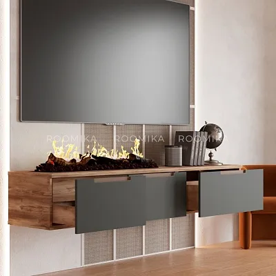 Lazio гостиная с электрокамином 26