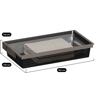 ALFA Выдвижная корзина в базу 800 мм, FRM5802.764.01