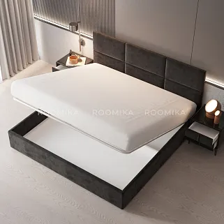 Кровать двуспальная мягкая VERSAL с подъемным механизмом, 140x200