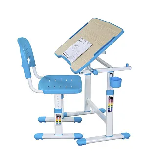Парта для школьника Piccolino II Blue