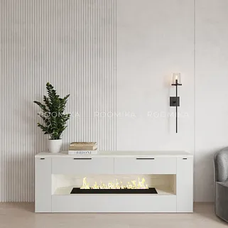 Тумба ТВ напольная с электрокамином L551.350