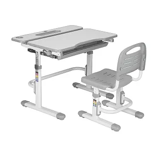 Комплект Cubby Парта и стул-трансформеры Botero grey