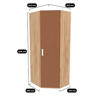 Шкаф угловой 846*846мм E218.1