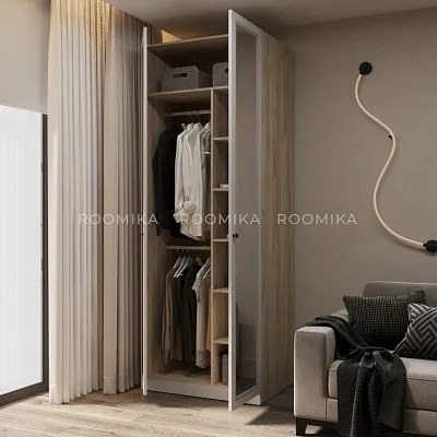 Шкаф двухдверный с зеркалом А210.60-4Z