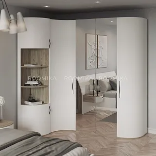 Шкаф завершающий узкий  с нишей P233.2 L/R