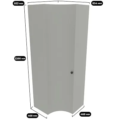 Шкаф угловой P218.1