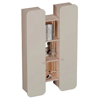 Навесной книжный шкаф  с подсветкой LG342.300