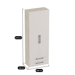 Шкаф двустворчатый с ящиками LG-211.44