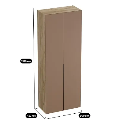 Шкаф двустворчатый L210.44-1