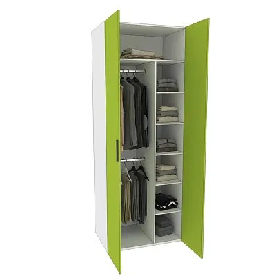 Шкаф двухдверный глубокий L210.60-4