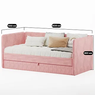 Кровать со вторым выдвижным спальным местом RUBY 2