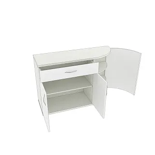 Тумба 3-х дверная с ящиком P874 L/R