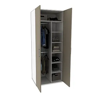 Шкаф двухдверный E205