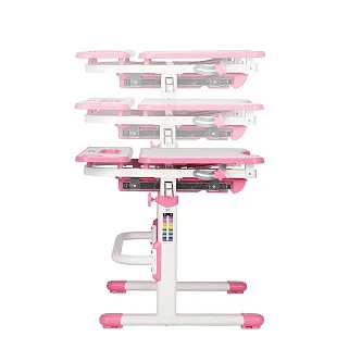 Комплект Cubby Парта и стул-трансформеры Botero pink