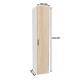 Шкаф 1 дверный узкий L-220.60-1