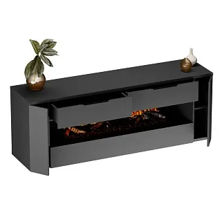 Тумба ТВ напольная с электрокамином LG551.450L/R