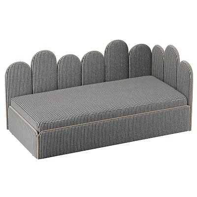 Мягкая кровать-диван CYPROS с подъемным механизмом, 90x190