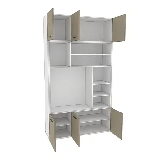 Шкаф с нишей L413 L/R