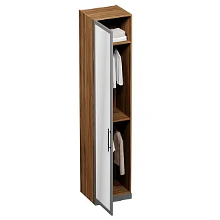 Шкаф однодверный для одежды с зеркалом A221.44-1Z