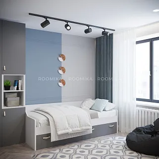 Кровать односпальная L902.200, 90x200