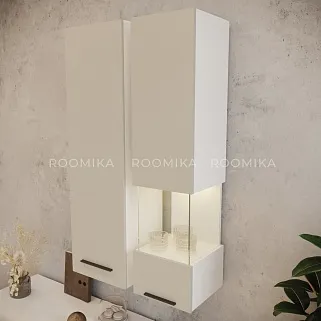 Шкаф навесной со стеклом, с подсветкой L381.2