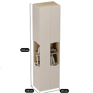 Шкаф-стеллаж завершающий LG219.1 L/R