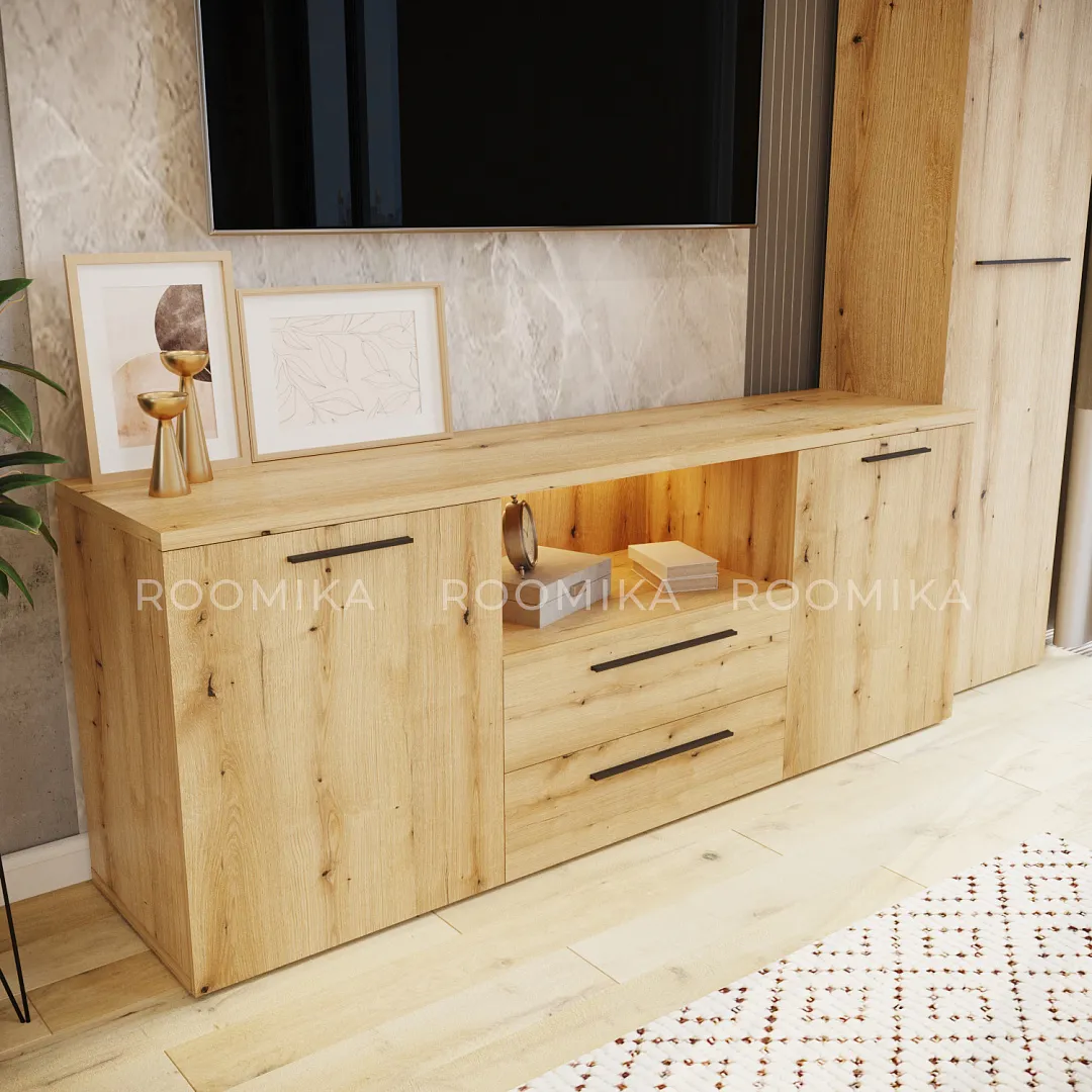 Тумба напольная с подсветкой L504