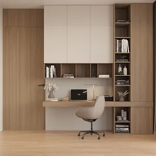 Кабинет с навесным столом №8