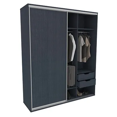 Шкаф-купе U200 тип 1 МДФ/зеркало