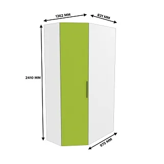 Шкаф угловой с подсветкой L209.44 L/R
