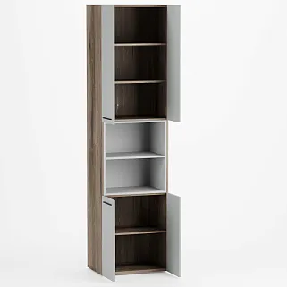 Шкаф книжный с нишей L228.44