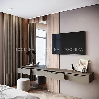 Зеркало с подвесным столиком  L169 L/R