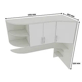 Надставка P813 для столов P714, P715, P717 L/R