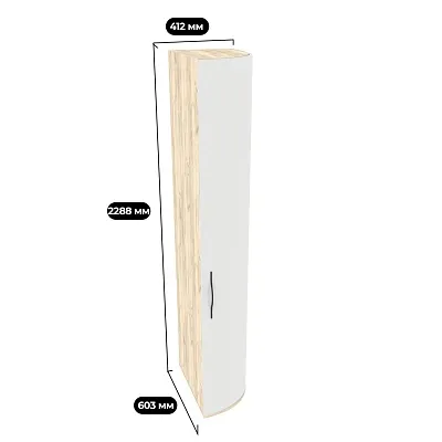 Шкаф завершающий с дверью P232.3 L/R