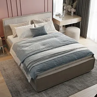 Кровать двуспальная мягкая OSTIN  с подъемным механизмом, 180x200