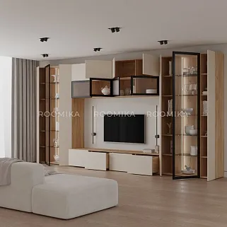 Антресоль с двумя откидными дверями R312.45