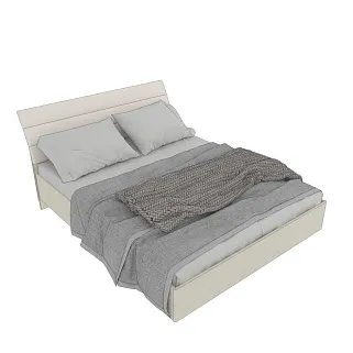 Кровать двуспальная мягкая Palermo с парящим эффектом, 160x200