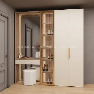 Шкаф для обуви в прихожую с подсветкой R280